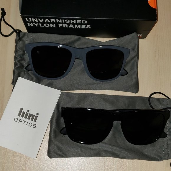 BNUS- GREY/ BLACK POLARIZED SUNGLASSES - Picture 3 of 4